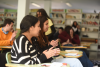 Encuentro de Lucia Carballal, finalista del premio Mandarache, en el IES Pedro Pealver