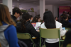 Encuentro de Lucia Carballal, finalista del premio Mandarache, en el IES Pedro Pealver