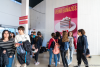 Encuentro de jovenes de Cartagena con finalistas del Premio Hache 2025