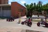 Nios y jvenes del Proyecto Abraham aprenden seguridad vial en el parque de educacin vial