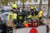 Expectacin en el puerto con los rescates de trfico de Bomberos de toda Espaa