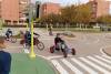 Actividad de la ESPAC en el Parque de Educaci�n Vial con alumnos del Colegio Virgen del Carmen