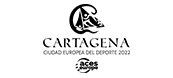 Cartagena Ciudad Europea del Deporte 2022 blanco/negro